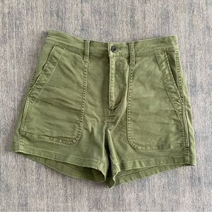 Madewell Perfect Vintage Fatigue Short in Palm Tree